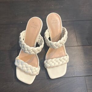 Target white sandals